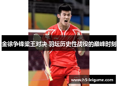 金徐争锋梁王对决 羽坛历史性战役的巅峰时刻